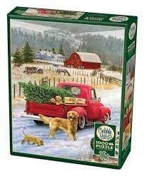  Cobble Hill Puzzle 1000pc Christmas On The Farm 