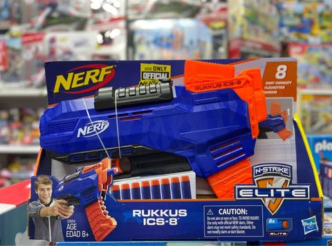  Nerf Elite Shellstrike DS-6 Blaster In Multicolor 