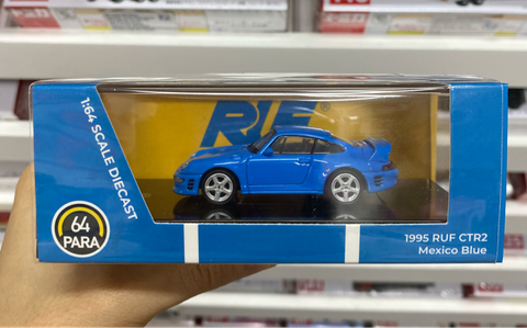  Xe mô hình Para64 PA- 55377 - 1995 RUF CTR2 Mexico Blue 