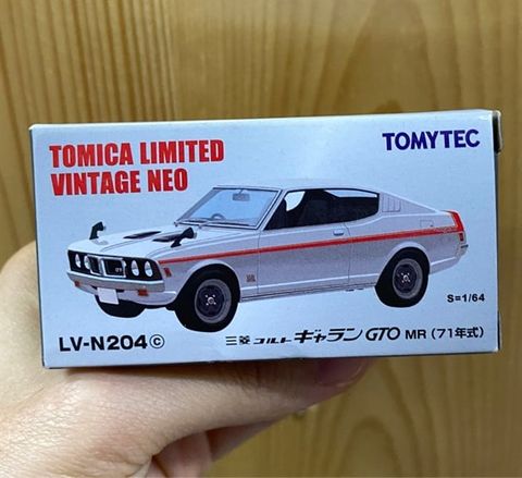  Tomytec LV-N204c Mitsubishi Colt Galant GTO MR 71 White 