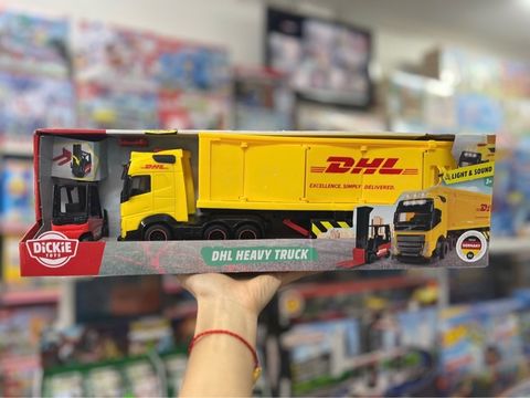  203747018 23win08 com xe tải Dickie Toys HDL Truck 