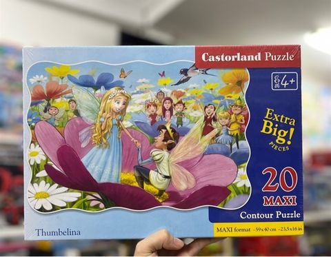  Xếp hình puzzle công chúa Thumbelina 20 mảnh Maxi CASTORLAND C-02382 