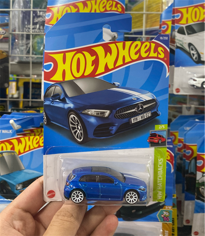  Xe mô hình HHD79 Hot Wheels Basic Car Mercedes Benz A-Class 
