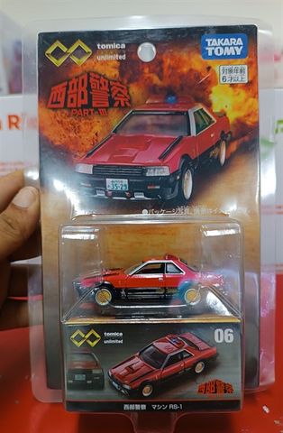  Tomica PRM UNLIMITED 06 WesternPolice MACHINE RS-1-22 