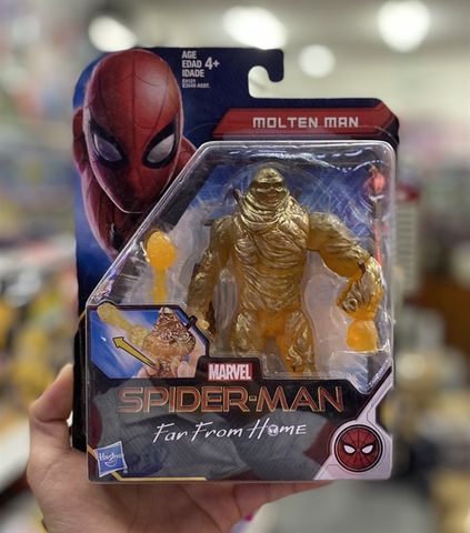  Spiderman Far From Home MOLTEN MAN Moc New Marvel Figure 