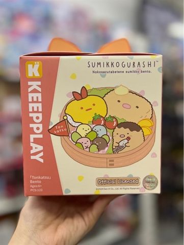  Đồ chơi lắp ráp KEEPPLAY Sumikko Bento 77013-4 (Tonkatsu) 