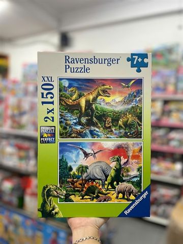  Ravensburger Dinosaurs Jigsaw Puzzles - 2X 150 Pieces XXL 