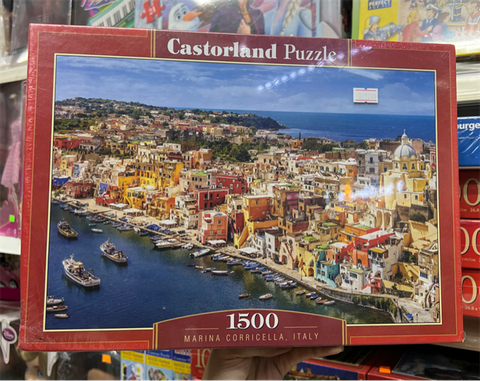  Xếp hình puzzle Marina Corricella, Italy 1500 mảnh CASTORLAND C-151769 