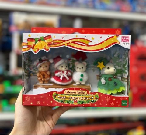  SE 208 - Happy Christmas Friends Se-208 EPOCH Calico Critters NEW 