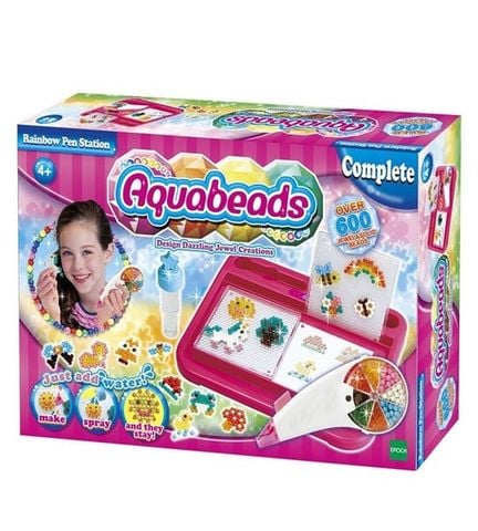  Ghép hình hạt nhựa Aquabeads - bút cầu vồng 79118 