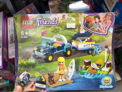  Lego 41364 - Xe Đã Ngoại Kèm Vali Kéo Của Stephanie 