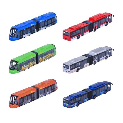  8503003001 Đồ Chơi Xe Mô Hình MAJORETTE City Bus MAN + Avenio Tram 