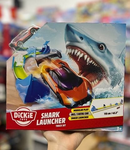  203333000 Bộ Đồ Chơi Xe Mô Hình DICKIE TOYS Shark Launcher Track Set 