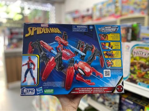  Marvel Spider-Man Crawl 'N Blast Spider Action Figure 