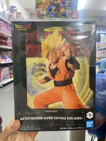  Mô hình Banpresto Figure Son Goku Super Saiyan 2 Dragon Ball Z MATCH MAKERS 