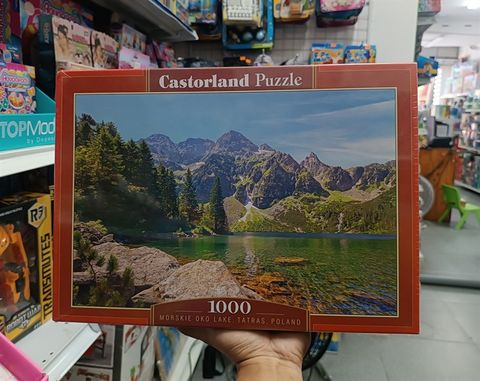  Xếp hình puzzle hồ Morskie Oko, Tatras, Poland 1000 mảnh CASTORLAND C-102235-2 