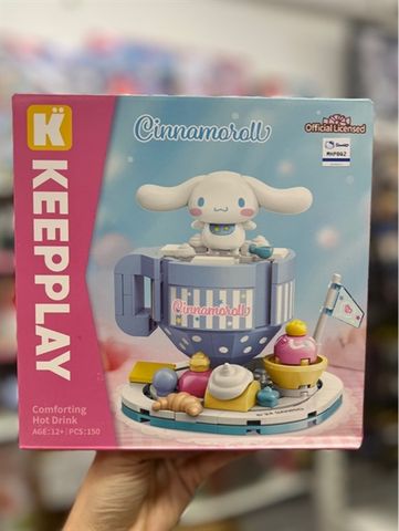  Đồ Chơi Lắp Ráp KEEPPLAY Sanrio Cinnamoroll - Comforting Hot Drink K20861 