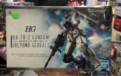  Bandai HG RX-78-2 Gundam (Beyond Global) 1/144 Scale Kit 