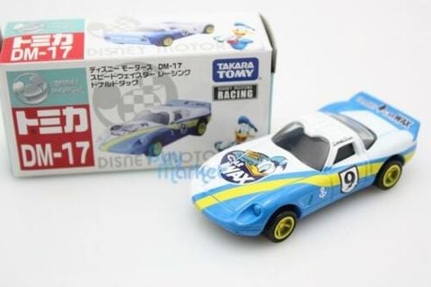  DM-17 Tomica Disney Motors Speedway Star Racing Donald Duck 