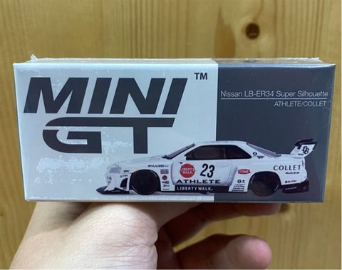  Mini GT Box Version MGT01059 Nissan LB-ER34 Super Silhouette ATHLETE/COLLET 
