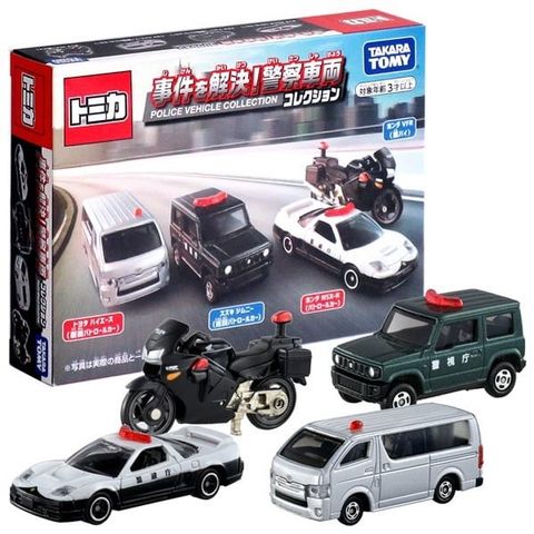  TOMICA POLICE CAR SET 
