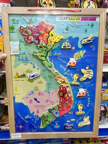  Bản đồ Việt Nam - A3 