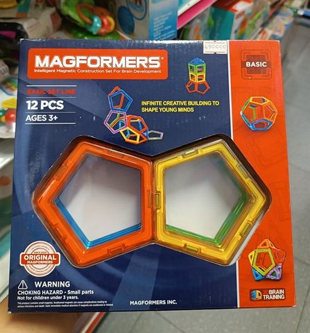  MAG-701009 Bo Magformers co ban 12 hinh ngu giac 