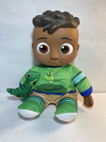  CMW0274 CoComelon My Friend Cody with Dinosaur Plush 