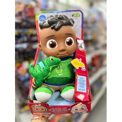  CMW0274 CoComelon My Friend Cody with Dinosaur Plush 