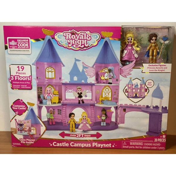 Lâu đài búp bê RYH0019 Royale High Castle Campus Doll Playset