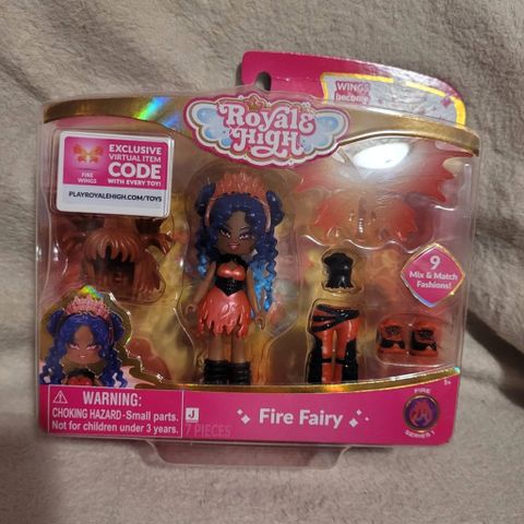  Búp bê Royale High Fire Fairy 3-Inch Doll 