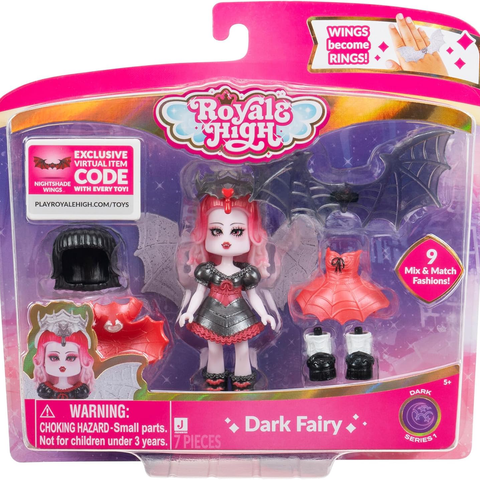  Búp bê Royale High 3” Dark Fairy Fashion Doll 