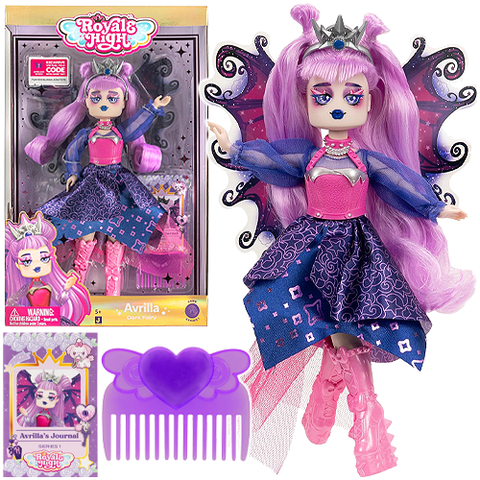  Nàng Tiên Bóng Tối RYH0023 Royale High Avrilla The Dark Fairy Fashion Doll 