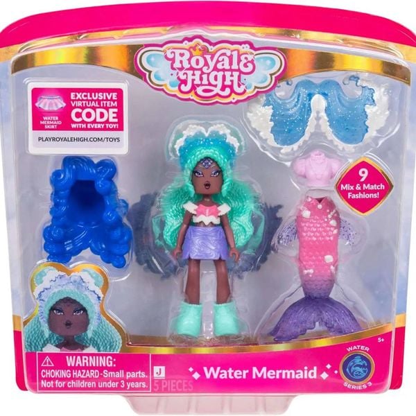 Búp bê RYH0096 Royale High 3” Water Mermaid Fashion Doll S3