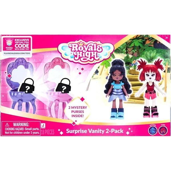 Búp bê RYH0122 Royale High Surprise Vanity 3-Inch Doll 2-Pack