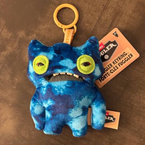  Móc chìa khóa Fuggler Keyring Charms Wide Eyed Weirdo - Blue 
