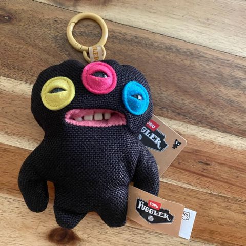  Móc chìa khóa Fuggler Keyring Charms Annoyed Alien - Black 