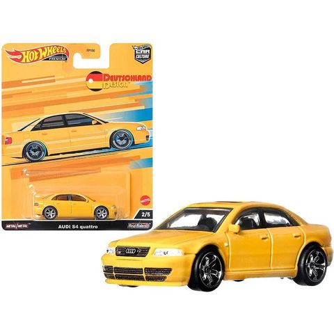  Mô hình xe HCJ95 Hot Wheels Car Culture German Design Audi S4 Quattro 