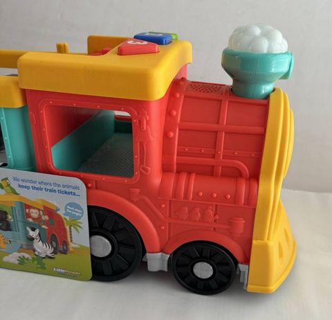  Chiếc tàu học tập HCL79 Fisher Price Little People Big ABC Animal Train 