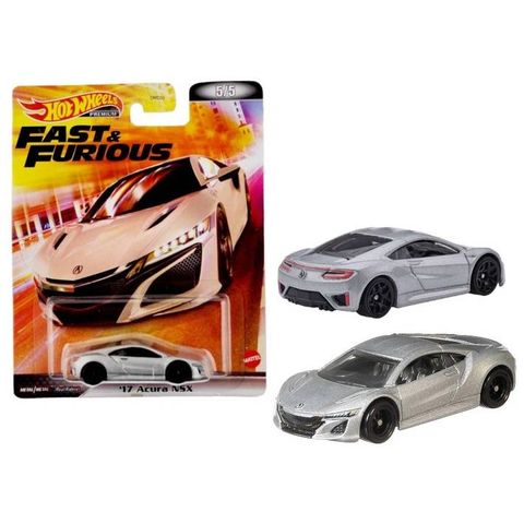  Mô hình xe HCP30 Hot Wheels Retro Entertainment Fast and Furious '17 Acura NSX 