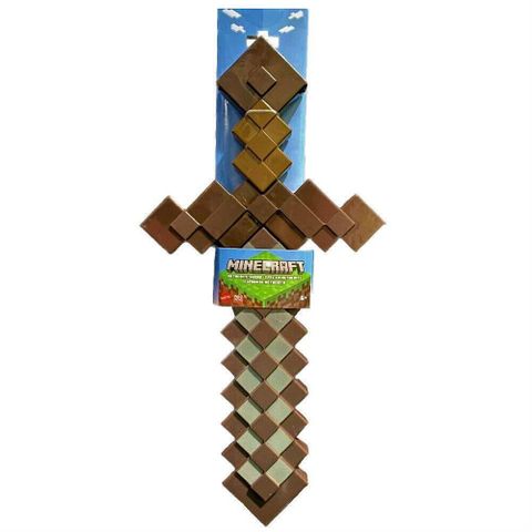  Đồ chơi HGY75 MINECRAFT Role Play Netherlite Sword Brown 