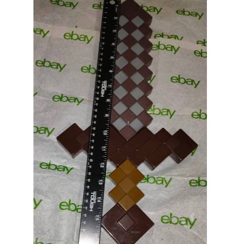  Đồ chơi HGY75 MINECRAFT Role Play Netherlite Sword Brown 