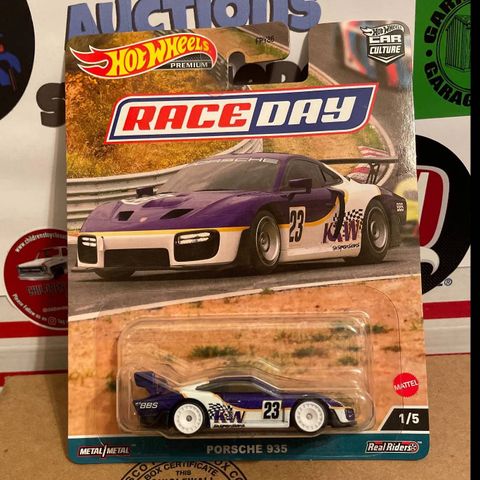  Mô hình xe HKC59 Hot Wheels Car Culture - Race Day - Porsche 935 