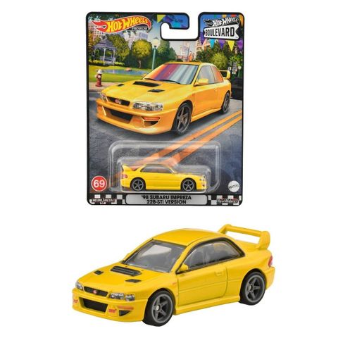  Xe mô hình HKF16 Hot Wheels Boulevard '98 Subaru Impreza 22B-STi Version 