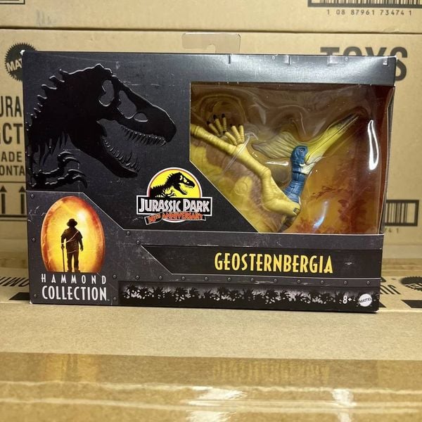 HLT24 Jurassic Park Geosternbergia DInosaur Action Figure Hammond Collection Mattel