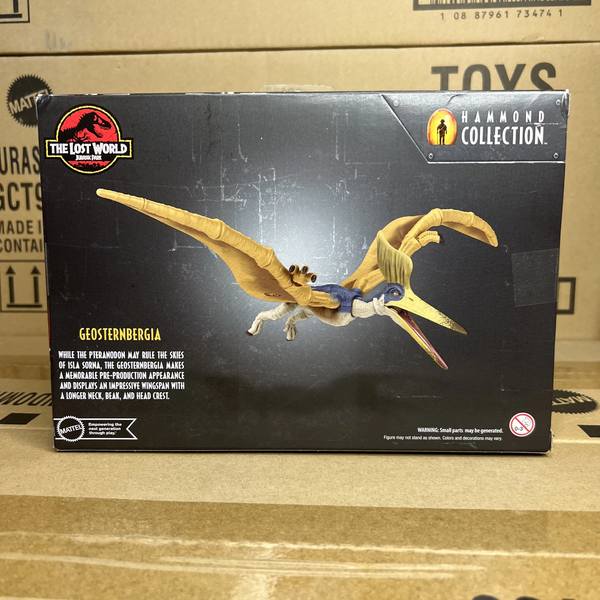 HLT24 Jurassic Park Geosternbergia DInosaur Action Figure Hammond Collection Mattel