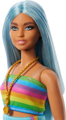  Búp bê HRH16 Mattel Barbie Fashionistas No.218 Rainbow 