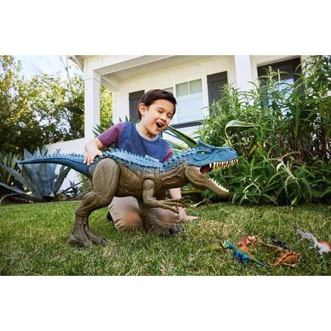  Khủng long HRX53 Jurassic World Super Colossal Allosaurus Dinosaur 38'' Long (NO BOX) 