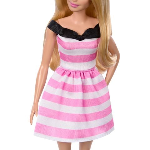  Búp bê HTH66 Barbie 65 Happy Pink Anniversary Theme Doll House 