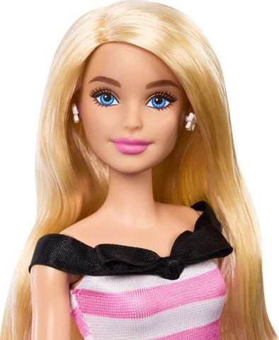  Búp bê HTH66 Barbie 65 Happy Pink Anniversary Theme Doll House 